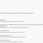 Post Page Associator