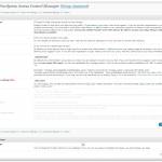 Private! Wordpress Access Control Manager