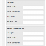Quick Post Widget