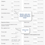 Widget Pagination