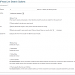 Dave's Wordpress Live Search