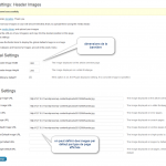 Custom Header Images