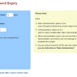Wordpress Password Expiry