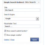 Simple Search Redirect