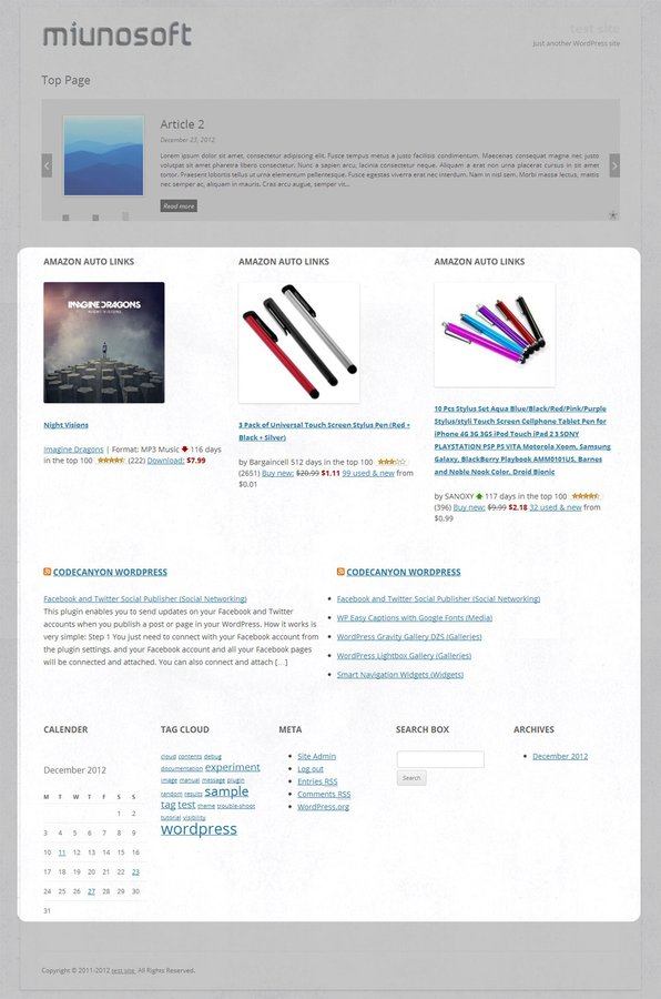 Responsive Column Widgets L Echo Des Plugins Wp