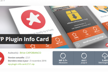 WP Plugin Info Card