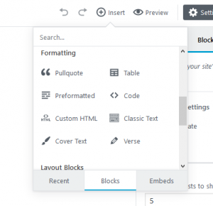 gutenberg-block-format