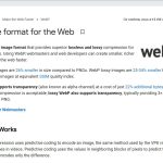 WebP activé par défaut dans WP 6.1