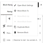 Block Navigation